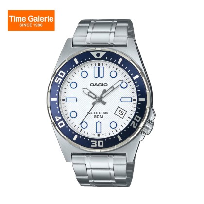 Casio General MTD-135D-7AV Stainless Steel Band Analog Men Watch Casio General MTD-135D-7AV Stainless Steel Band Analog Men Watch